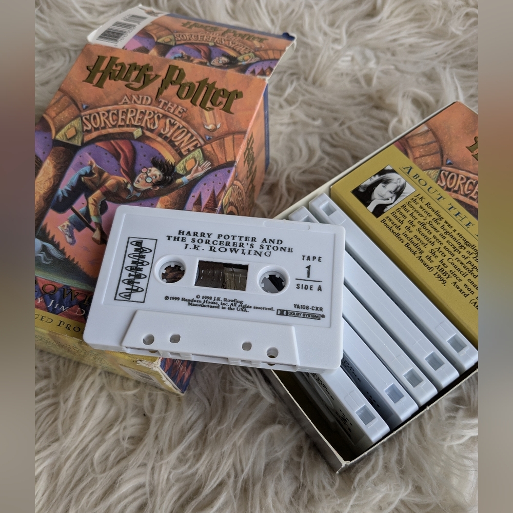 Harry Potter And The Sorcerer's Stone Audiobook On Cassette Tape
